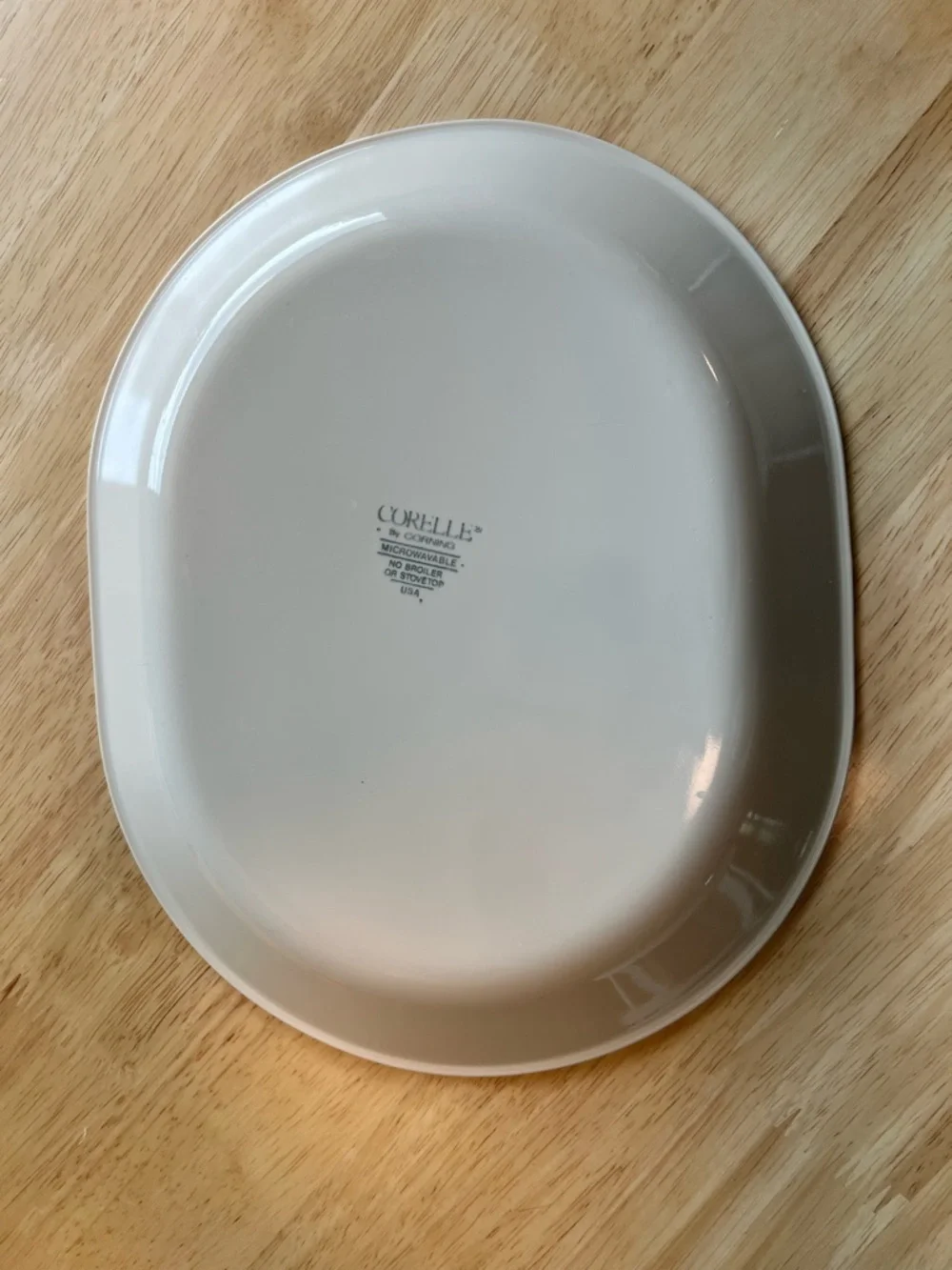 Corelle Abundance Serving Platter with Fruit Wreath and Red-Blue Rim